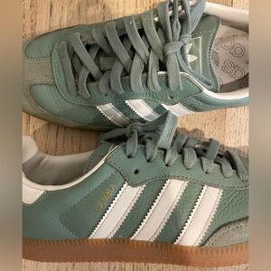 Adidas Samba OG green womens size 8